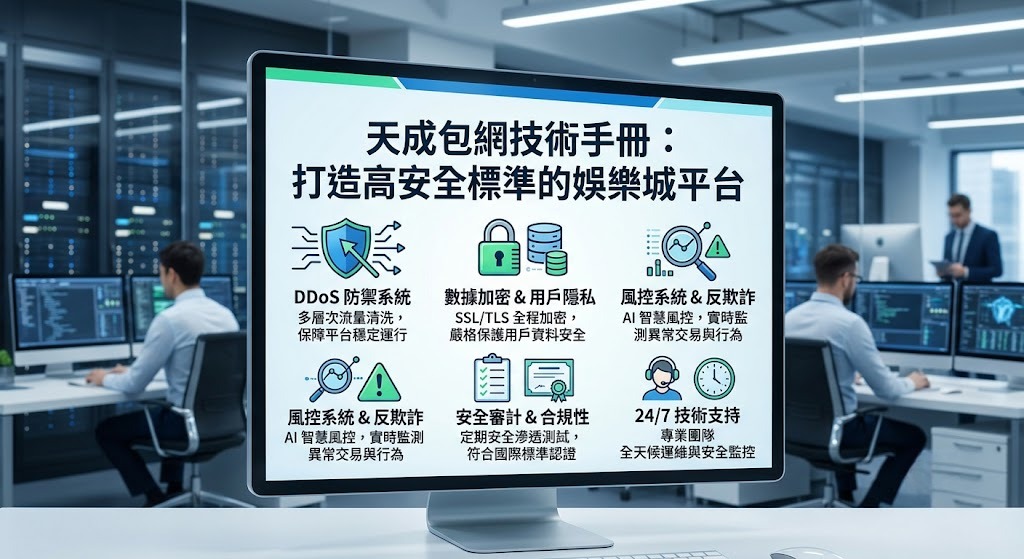 打造高安全標準的娛樂城平台